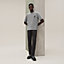 T-Shirt mit Mini-Patch aus Leder "H'Cheval", Ansicht: Getragene Ansicht, worn, Ansicht 1 von 4