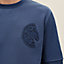 T-shirt patch C.D.S., Vue: Vue portée, worn, vue 4 sur 4