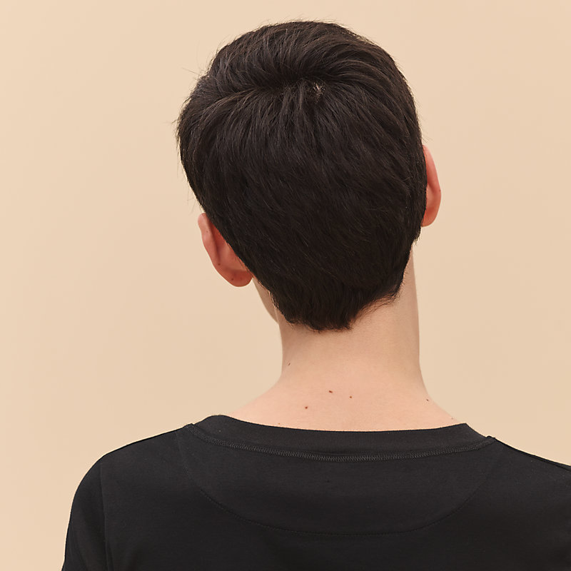 T-shirt poche brodée