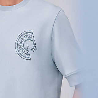 *上品カジュアルに最適*【HERMES】Clou de Selle Tシャツ T-shirt with Clou de Selle detail | Hermès USA