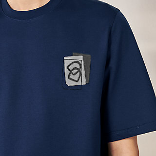 t-shirt-with-leather-detail--