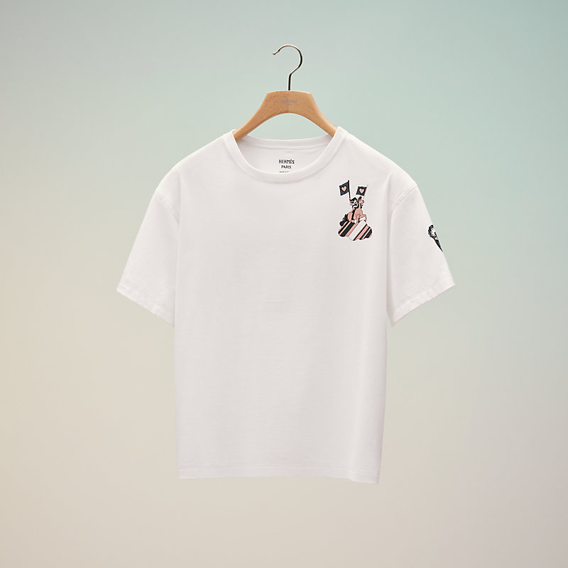 hermes graphic tee