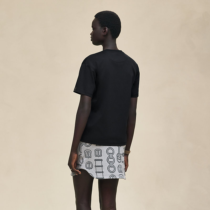T-shirt with maxi print