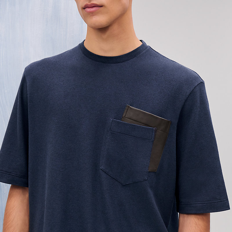【ワンポイントポケット】HERMES Tシャツ T-shirt with pocket | Hermès USA