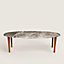 Table ovale Métiers, Vue: Vue portée, worn, vue 1 sur 1