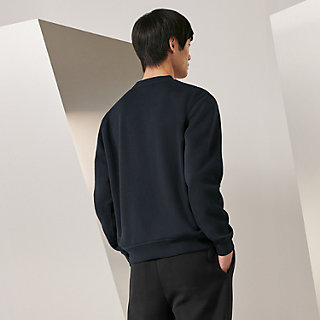 Hermes \"Empreintes sellier cuir\" crewneck sweater 関税込 Hermes Empreintes sellier cuir crewneck sweater 関税込