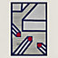 Tapis Cordélie Tremplin, Vue: Vue portée, worn, vue 1 sur 3