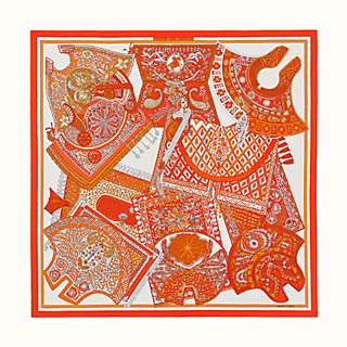 hermes tapis de selle scarf