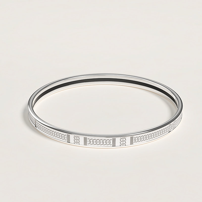 アクセサリー Hermes leather bangles HERMES * Medor Green Leather Bangle Bracelet - Etsy