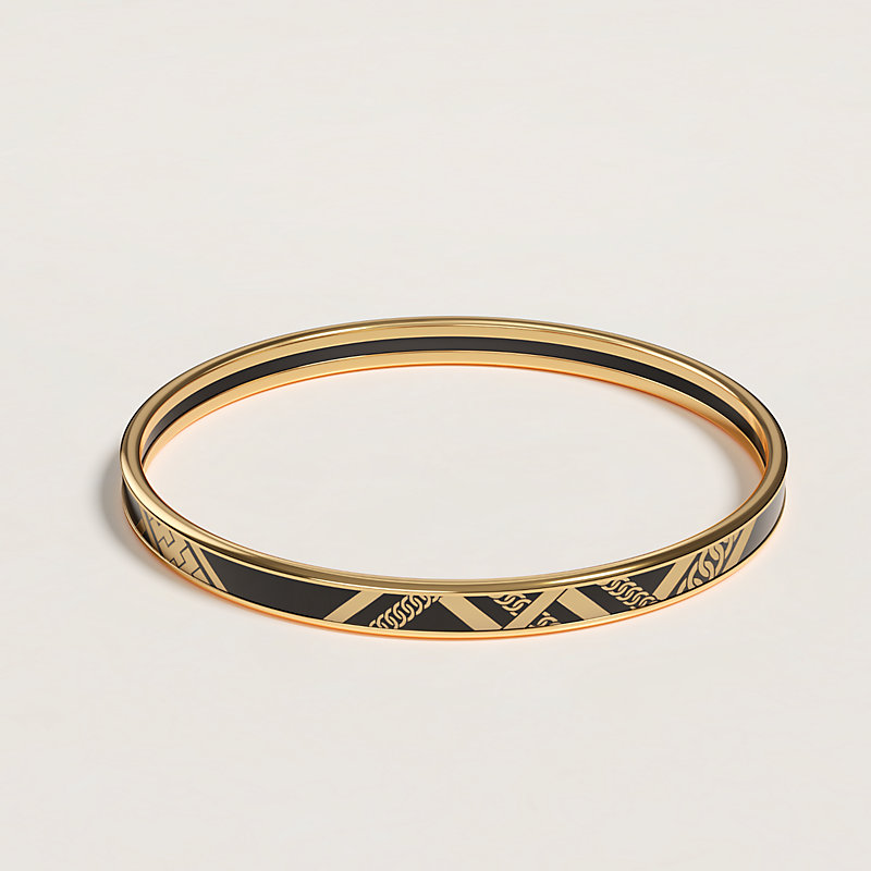 Tartan & Chaines Obliques bangle