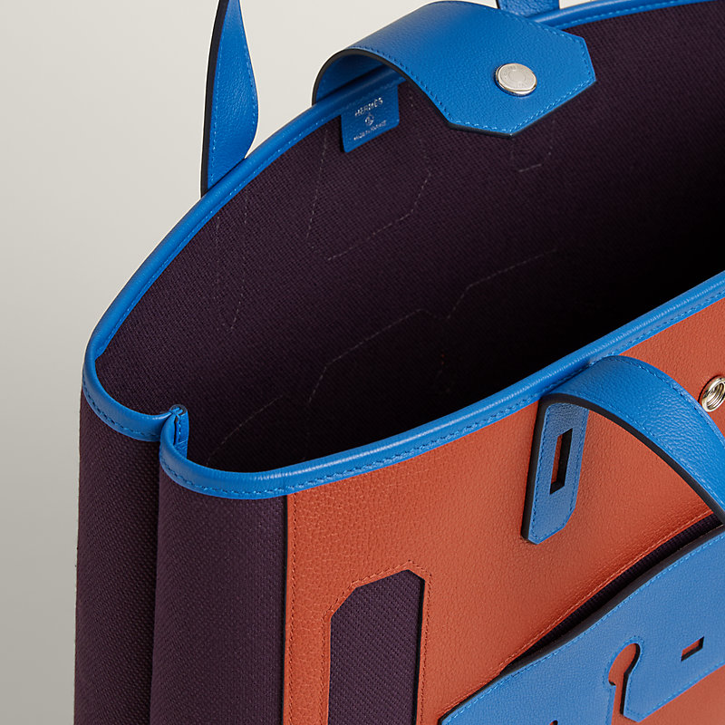 Tasche mit Ausschnittelementen Monsieur B, großes Modell | Hermès  