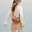 Tasche P'tit Arçon Toile & Cuir, Ansicht: Getragene Ansicht, worn, Ansicht 5 von 5
