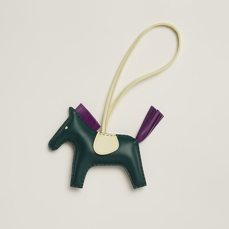 Taschenaccessoire Rodéo MM - Grün | Hermès Schweiz