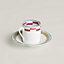 Tasse à café et soucoupe Hermès en Contrepoint n°1, Vue: Vue de dos, back, vue 3 sur 3