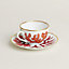 Tasse à thé et soucoupe Natures Marines, Vue: Vue de dos, back, vue 3 sur 5