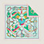 Tatersale en Zigzag double face scarf 90, View: Flat, flat, view 1 of 5