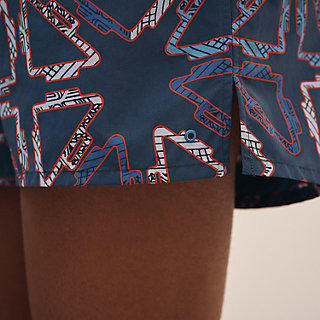 HERMES ショートパンツ \"Thalassa Tattoo\" beach shorts 関税込 Thalassa Tattoo