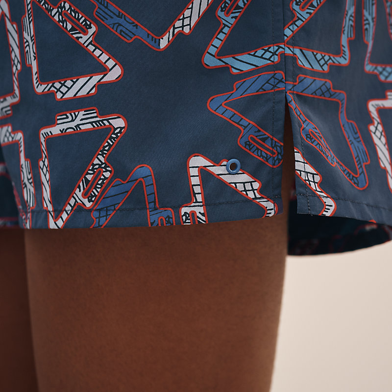 洗練されたビーチスタイルHERMES Thalassa Tattooショートパンツ Thalassa Tattoo