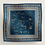 Tatouages Marins Bandana shawl 140, View: Flat, flat, view 1 of 3