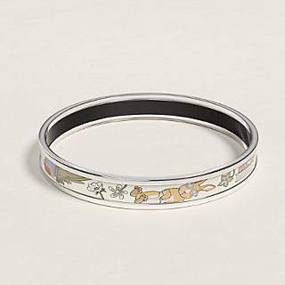 Hermes deals bangle silver