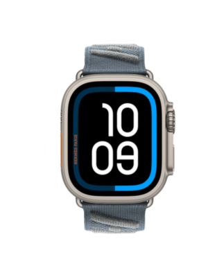 Ultra 4 case & Band Apple Watch Hermès Single Tour 49&nbsp;mm Scub'H Diving, View: front, front, view 3 of 4