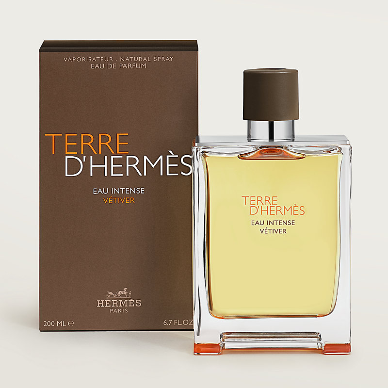 Terre d'Hermes Eau Intense Vetiver Eau de parfum - 200 ml | Hermès UK
