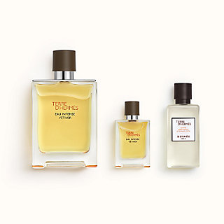 hermes eau intense vetiver gift set