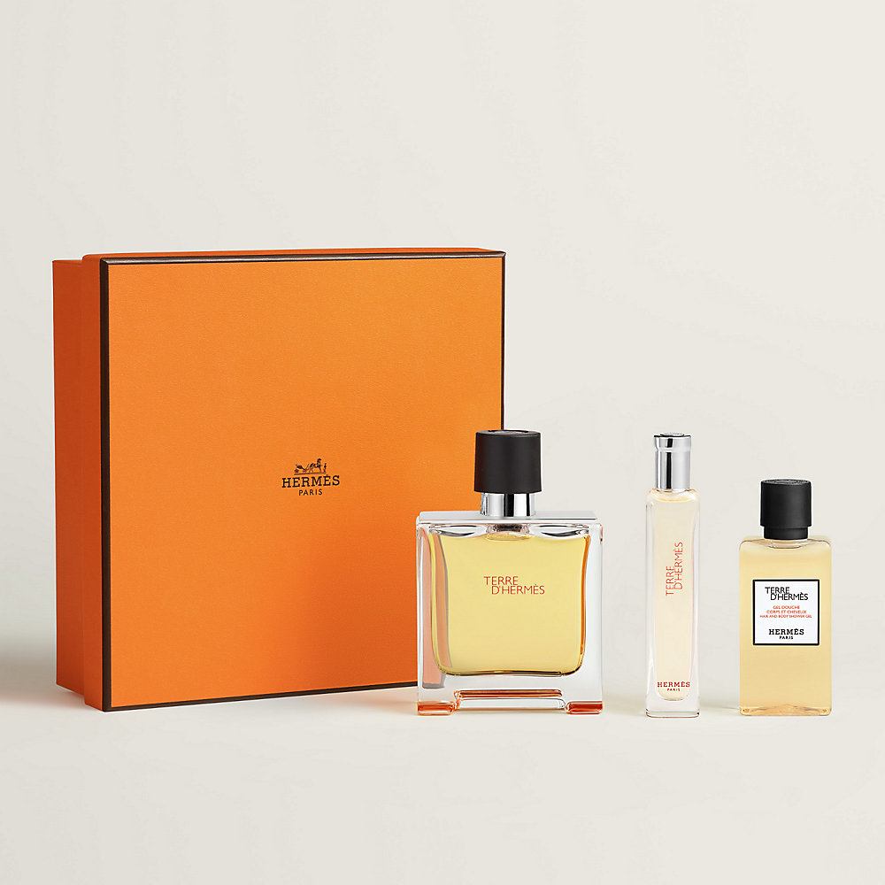 Hermes perfume travel set hotsell