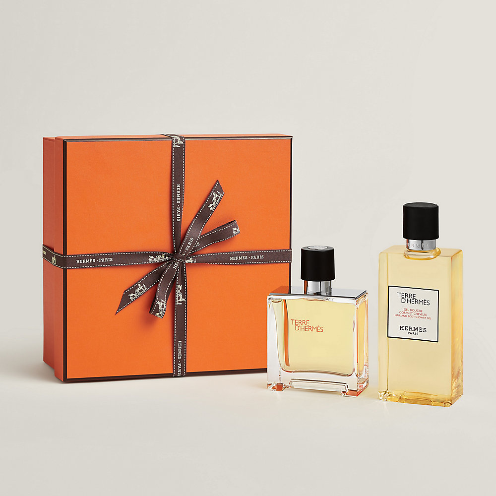 HERMES　GIFTSET Terre d'Hermès pure perfume gift set – The fragrance ritual