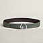 Tete de Cheval belt buckle & Reversible leather strap 38&nbsp;mm, View: , view 2 of 3