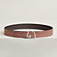 Tete de Cheval belt buckle & Reversible leather strap 38&nbsp;mm, View: , view 1 of 3