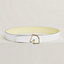 Tete de Cheval belt buckle & Reversible leather strap 38&nbsp;mm, View: , view 2 of 2