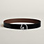 Tete de Cheval belt buckle & Reversible leather strap 38&nbsp;mm, View: , view 1 of 3