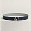 Tete de Cheval belt buckle & Reversible leather strap 38&nbsp;mm, View: , view 1 of 3