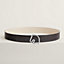 Tete de Cheval belt buckle & Reversible leather strap 38&nbsp;mm, View: , view 1 of 3