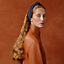 "Thalassa" Gabi headband, View: Worn, worn, view 2 of 2