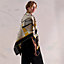 Thalassa shawl 140, View: Worn, worn, view 1 of 3
