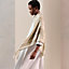 Thalassa shawl 140, View: Worn, worn, view 1 of 3