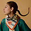 The New Hermès Record 70方巾, 檢視: 佩戴, worn, 檢視共1張圖片的第1張