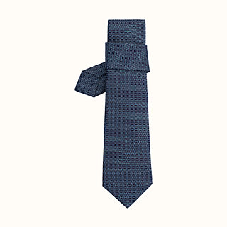 hermes ties blue