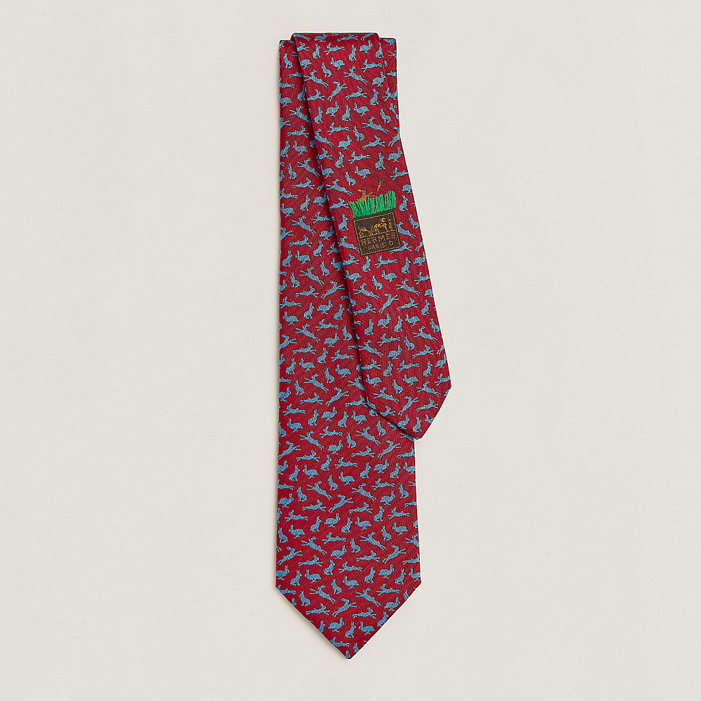 Tie 7 Happy Rabbit tie | Hermès UK