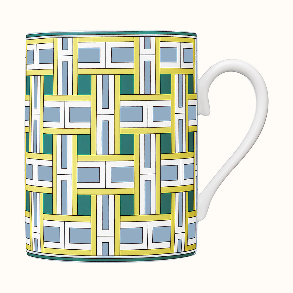 hermes tie set mug