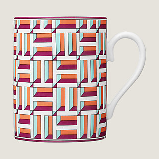 hermes tie set mug