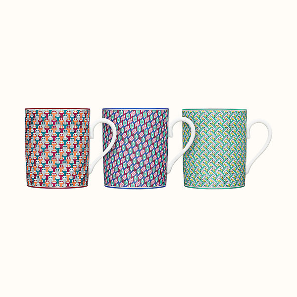 Tie Set set of 3 mugs | Hermès UAE