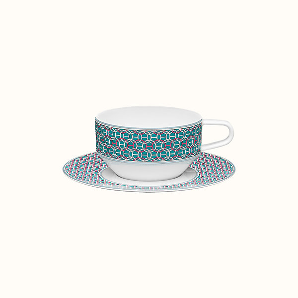 hermes tea set