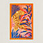 View: Flat, Tigre a l'Ananas beach towel
