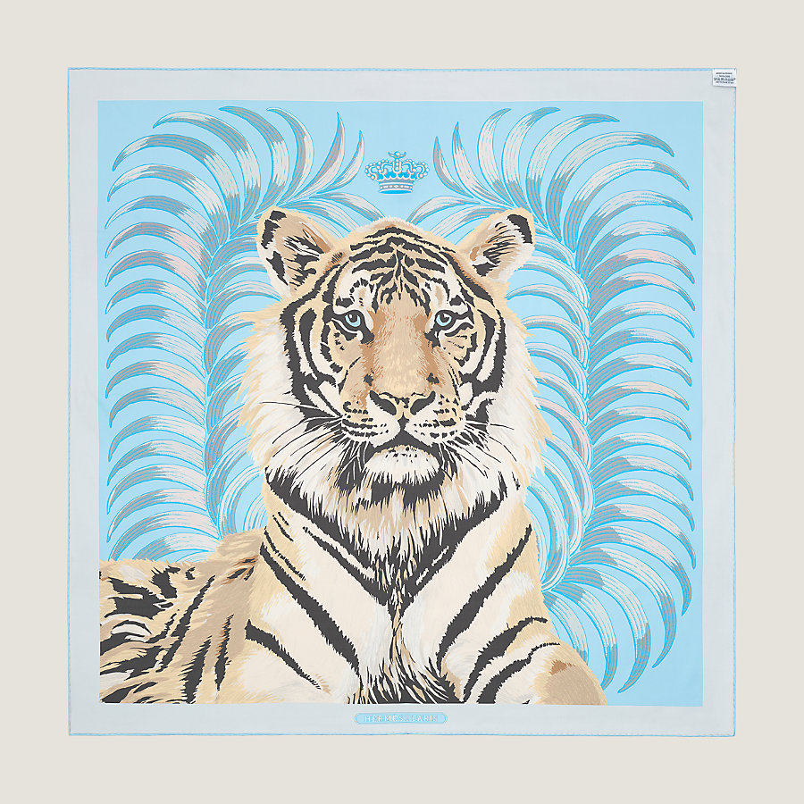 Tigre Royal double face scarf 90 | Hermès USA 
