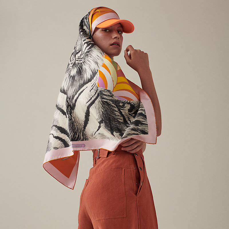 Ubrugelig Ægte Withered Tigre Royal double face scarf 90 | Hermès USA