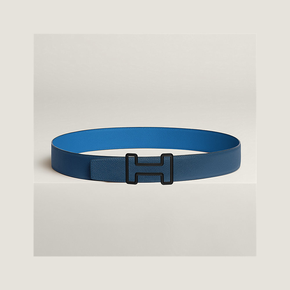Tonight belt buckle & Reversible leather strap 38 mm | Hermès Thailand