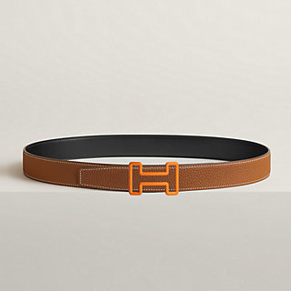 Tonight Color belt buckle & Reversible leather strap 32 mm